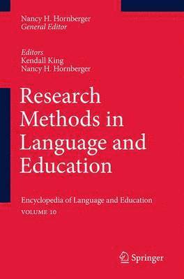 bokomslag Research Methods in Language and Education