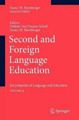 bokomslag Second and Foreign Language Education