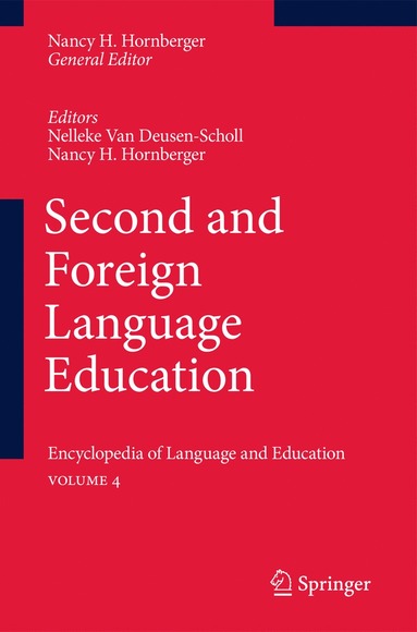 bokomslag Second and Foreign Language Education