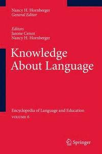 bokomslag Knowledge About Language