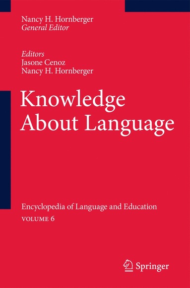 bokomslag Knowledge About Language