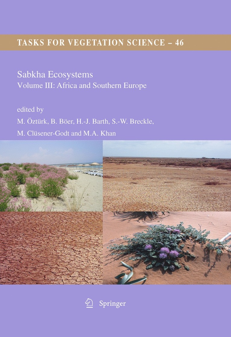 Münir Öztürk, Benno Böer, Hans-Jörg Barth, Siegmar-W. Breckle, Miguel Clüsener-Godt, M. Ajmal Khan - Sabkha Ecosystems, Inbunden