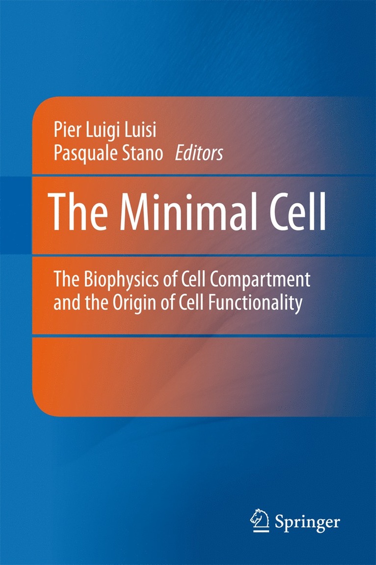 Pier Luigi Luisi, Pasquale Stano - Minimal Cell, Inbunden