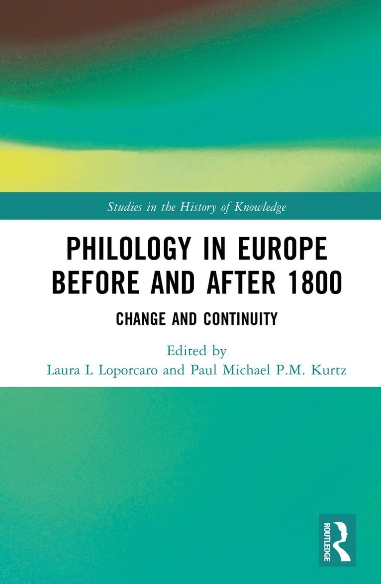Philology in Europe before and after 1800