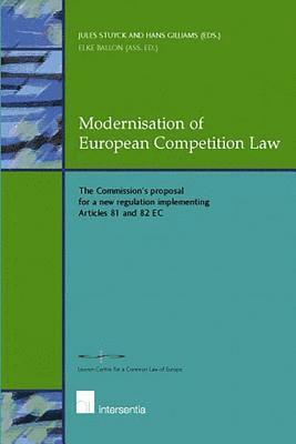 Modernisation of European Competition Law 1