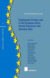 bokomslag Employment Privacy Law in the EU