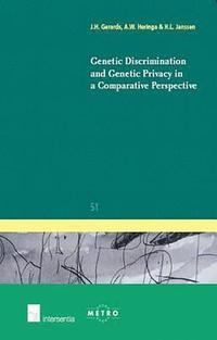 bokomslag Genetic Discrimination and Genetic Privacy in a Comparative Perspective