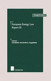 bokomslag European Energy Law Report III