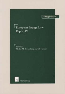 bokomslag European Energy Law Report IV