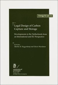 bokomslag Legal Design of Carbon Capture and Storage