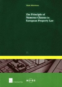 bokomslag The Principle of Numerus Clausus in European Property Law