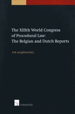 bokomslag XIIIth World Congress of Procedural Law: The Belgian and Dutch Reports