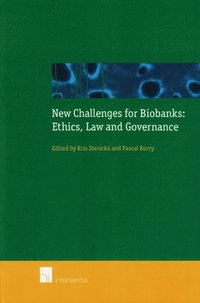 bokomslag New Challenges for Biobanks: Ethics, Law and Governance