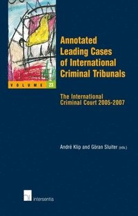 bokomslag Annotated Leading Cases of International Criminal Tribunals