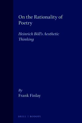 Frank Finlay - On the Rationality of Poetry, Häftad
