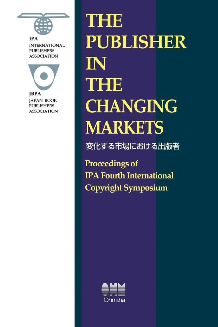 Publisher In The Changing Markets 1