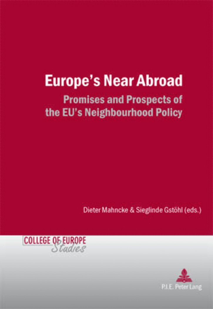 Dieter Mahncke, Sieglinde Gstöhl, Sieglinde Gstoehl, Dominik Hanf - Europe’s Near Abroad, Häftad