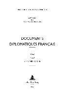 Documents Diplomatiques Franais 1