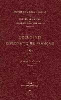 bokomslag Documents Diplomatiques Francais