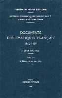 bokomslag Documents Diplomatiques Francais