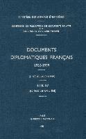 bokomslag Documents Diplomatiques Francais