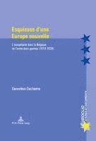 Geneviève Duchenne - Esquisses d'une Europe nouvelle, Häftad
