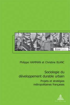 bokomslag Sociologie Du Dveloppement Durable Urbain