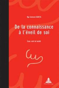 bokomslag de la Connaissance  l'veil de Soi