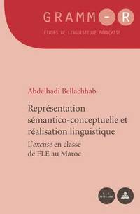 bokomslag Reprsentation Smantico-Conceptuelle Et Ralisation Linguistique