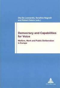 bokomslag Democracy and Capabilities for Voice