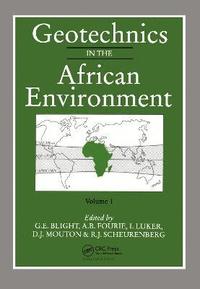 bokomslag Geotechnics in the African Environment, volume 1