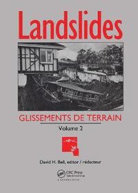 bokomslag Landslides / Glissements de Terrain - Volume 2