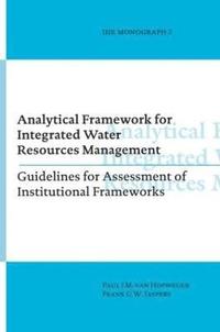 bokomslag Analytical Framework for Integrated Water Resources Management
