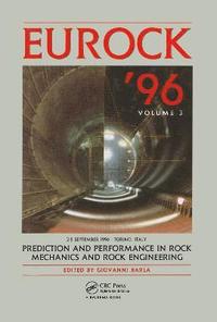 bokomslag Prediction And Performance In Rock Mechanics and Rock Engineering
