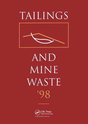 bokomslag Tailings and Mine Waste 1998