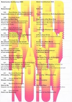 OASE 67: After the Party: Dutch Architecture 2005