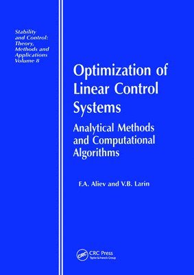 bokomslag Optimization of Linear Control Systems