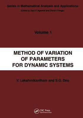 bokomslag Method of Variation of Parameters for Dynamic Systems