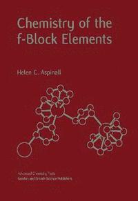 bokomslag Chemistry of the f-Block Elements