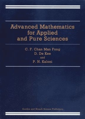 Advanced Mathematics for Applied and Pure Sciences 1