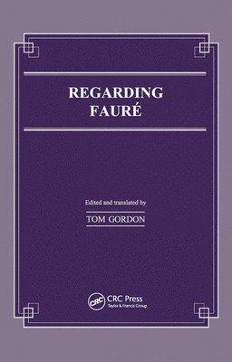 bokomslag Regarding Faure