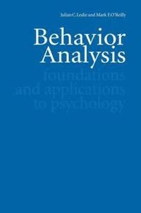 bokomslag Behavior Analysis