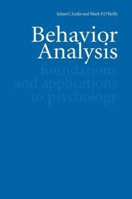 Behavior Analysis 1