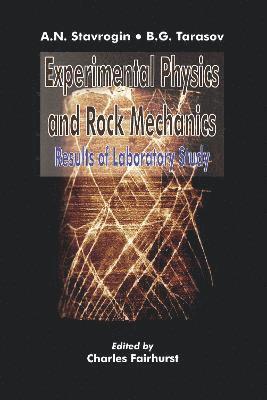 bokomslag Experimental Physics and Rock Mechanics