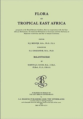 Flora of tropical East Africa - Balanitaceae (2003) 1