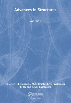 bokomslag Advances in Structures, Volume 1