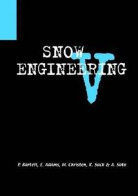 bokomslag Snow Engineering V