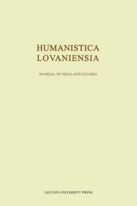 bokomslag Humanistica Lovaniensia