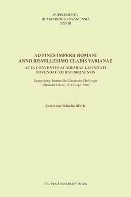 bokomslag Ad fines imperii Romani anno bismillesimo cladis Varianae