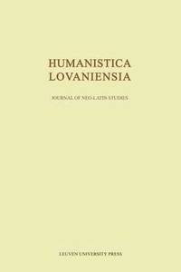 bokomslag Humanistica Lovaniensia
